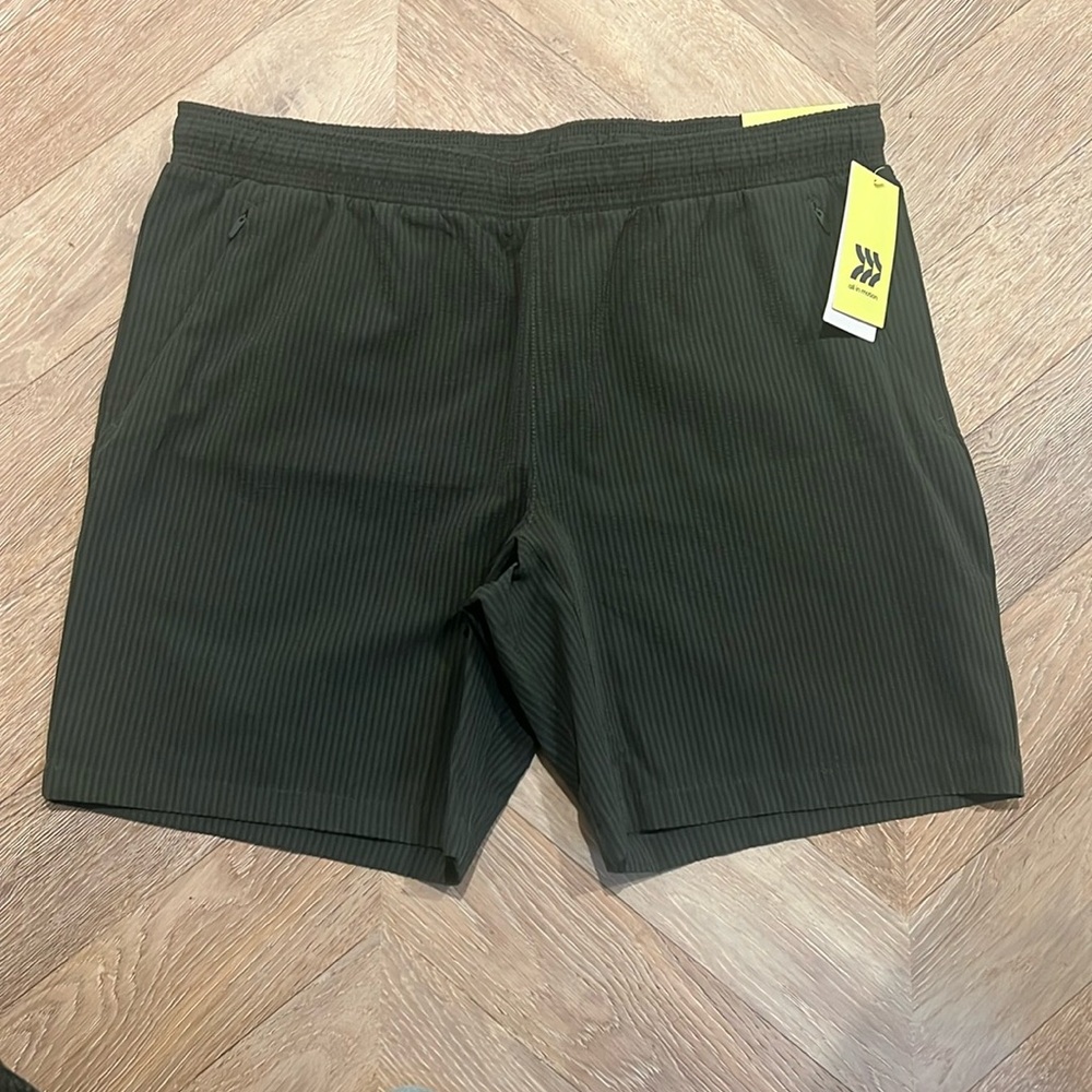 Men’s All In Motion Green Shorts - Size 34